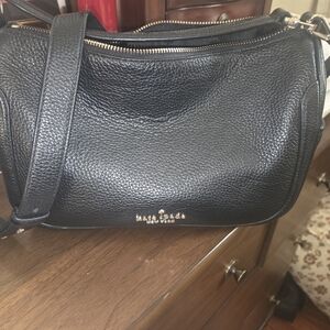 Kate Spade Black Leather Shoulder Bag